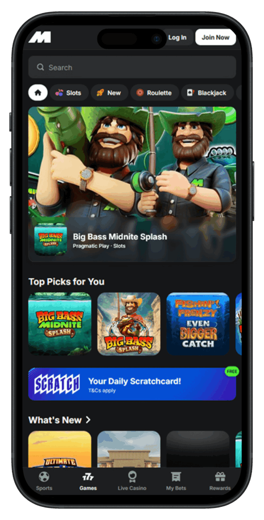 midnite online casino in the UK