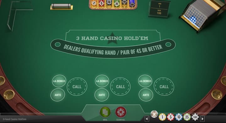Multi-hand poker by Play n Go at non GamStop casino sites 