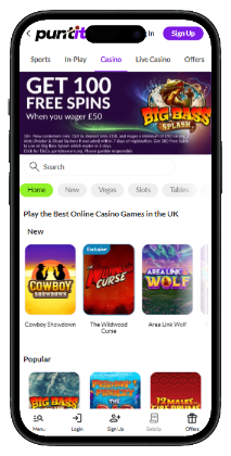 Punt It High Roller Online Casino